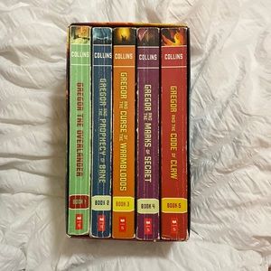 Gregor the Overlander sequel books, all books included!